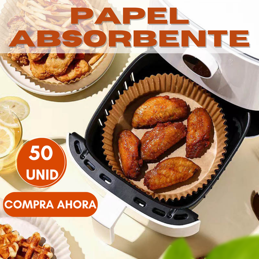 PAPEL ABSORBENTE DE FREIDORA ELÉCTRICA